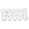 thumbnail image 2 of 30PCS 12 Sided Blank Dice Plastic Write On Teaching Dice Cubes Polyhedral Dice Kit for Entertainment Education 2.2cm White, 2 of 8