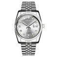 thumbnail image 1 of "Fashion Diamond Men's Steel Strap Watch", 1 of 5