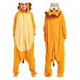 thumbnail image 1 of Pijama de una pieza con capucha de polar con dibujos animados de pareja de elfos y monstruos de nieve, ropa de casa para actuaciones de animales, 1 of 6