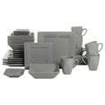 thumbnail image 4 of 10 Strawberry Street Nova Square 40 pc Dinnerware Set, gray, 4 of 4