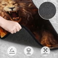 thumbnail image 3 of Zufioo Cool Fire Lion Print Car Floor Mats Four-piece Set, Car Interior Accessories - Corrosion-resistant, Non-Slip, Suitable for Cars, Trucks, Vans, 3 of 7