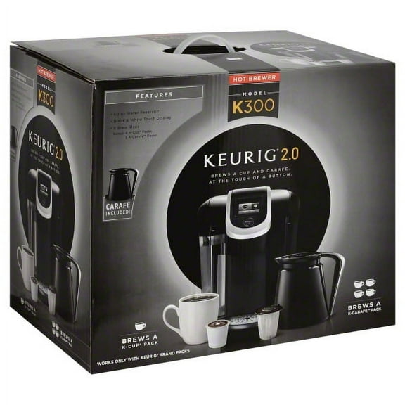 Keurig 2.0 K300 Coffee Brewing System with Carafe