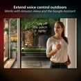 thumbnail image 4 of Lámpara de pared inteligente para exteriores Philips Hue Inara Black, paquete de 1, 4 of 8