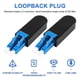 thumbnail image 4 of 2-Pack Single Mode LC/ Fiber Optic Loopback Adapter Cable, Singlemode 9/125 Test Plug for Testing A, 4 of 4
