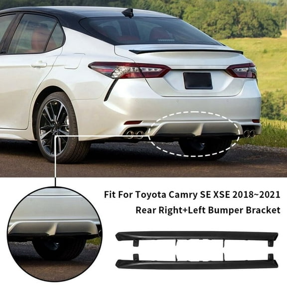 2Pcs LH & RH Rear Bumper Bracket Fit for 2018-2021 Toyota Camry SE