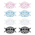 thumbnail image 1 of 8 Uds. Soporte interior 3D para cubierta facial, Protector de lápiz labial de silicona, soporte para protección de la nariz, soporte reutilizable para lápiz labial, 1 of 8