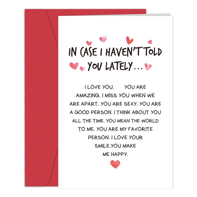 Tarjeta de felicitación Heollaok para San Valentín 20 x 13 cm