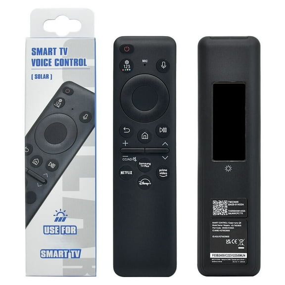 New BN59-01455A For Rechargeable Solar Cell Voice TV Remote BN59-01439A