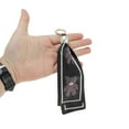 thumbnail image 4 of Unique Bargains 1 Pc Fashion Pearl Scarf Bears Print Handbag Charm Bag Accessories Black, 4 of 5