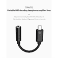 thumbnail image 3 of Cable adaptador de audio tipo C a 3,5 mm KT02F20 para teléfono móvil, 3 of 6