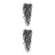 thumbnail image 2 of Ounissouiy Planta colgante ecológica de 2 piezas con mantenimiento de bajo costo, cualquier espacio, planta colgante falsa, planta falsa en blanco y negro 2 2Conjunto, 2 of 6