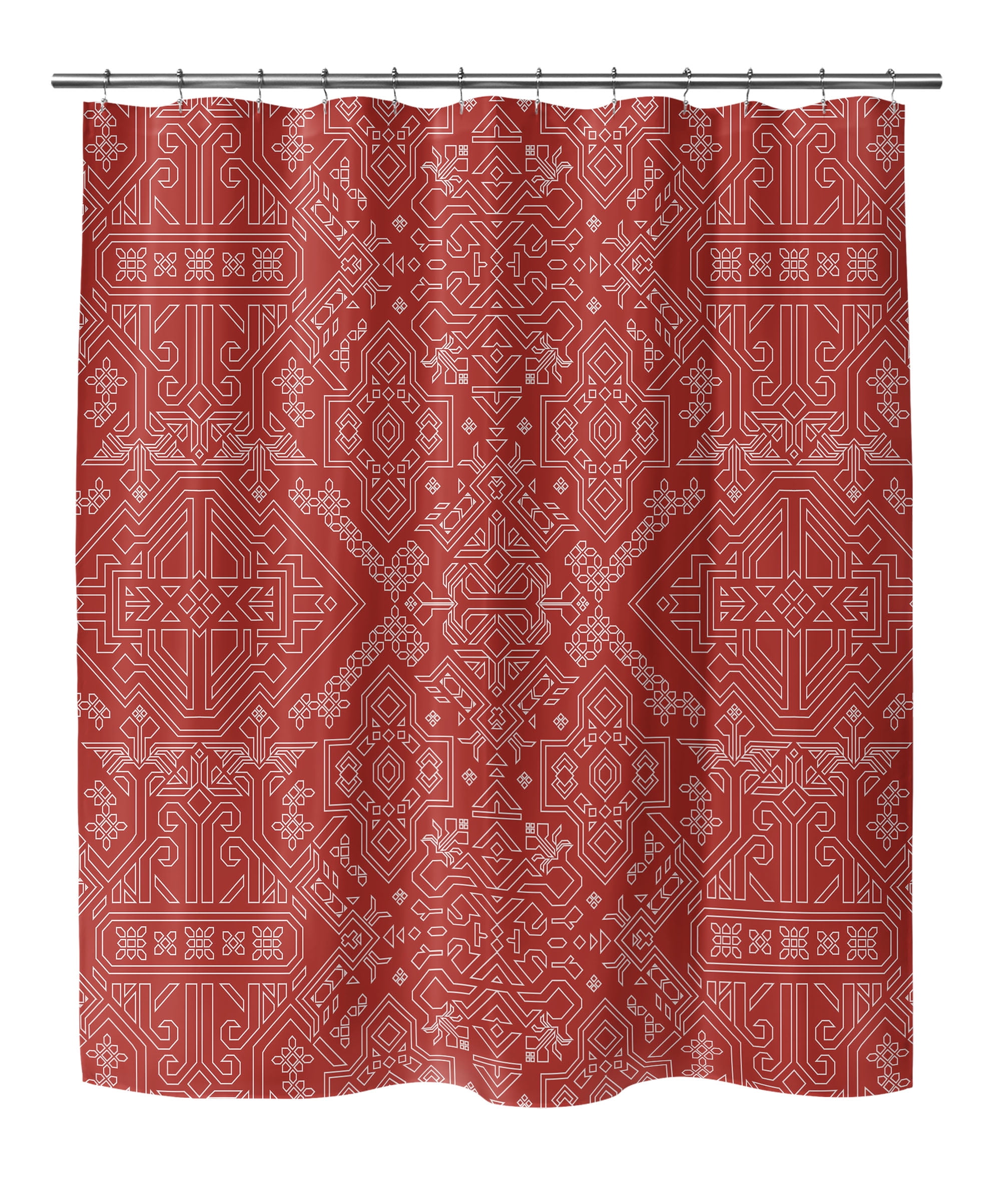 MAMLUK TERRACOTTA Shower Curtain By Kavka Designs