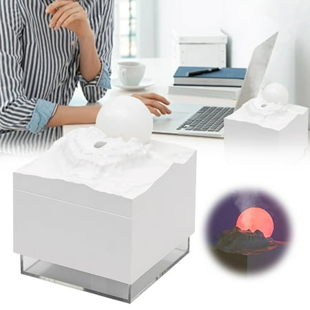 

50% off! Humidifiers For Bedroom 300ml Portable Air Humidifier Meteorite Modeling/Silent Humidification/Large Mist Humidifiers For Bedroom Easy To Fill And Clean Humidifier For Plant