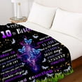 thumbnail image 4 of Gift for 10 Year Old Girl,10 Year Old Girl Birthday Blanket, Birthday Gifts for 10 Year Old Girls-10th Birthday Decorations for Girl,Best Gifts for 10 Year Old Girl (10 Years), 4 of 5