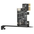 thumbnail image 4 of USB3.2 PCI E Riser Card Ceramic Capacitors Double Protection Fast Transmission Speed PCI E to Type E Riser Card for PC Black, 4 of 8