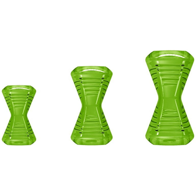 Bionic by Outward Hound Durable Bone Chew Toy for Dogs Green