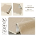 thumbnail image 7 of Vaparinckl Kitchen Rug, [3 Pieces] Kitchen Rug Sets with Non-Slip Baking for Kitchen Floor Comfort Standing, Kitchen Mat for Hallway or Entryway(20"x32"+20"x47"+20"x59"), 7 of 7
