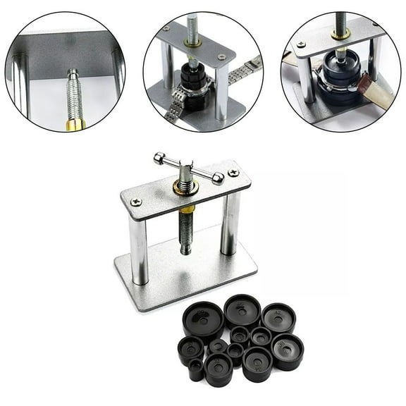 Watch Press Set Back Case Closers Watch Press Tool Watch Replacement 13Pcs/19Pcs 13Pcs