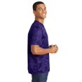 thumbnail image 3 of Sport Tek Adult Male Men CamoHex Short Sleeves T-Shirt Purple Medium, 3 of 6