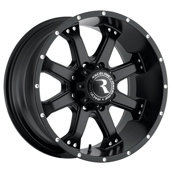 Raceline Assault 991 Black Wheel with Painted (17 x 9. inches /6 x 139 mm, 0 mm offset)
