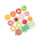 thumbnail image 2 of Fracciones de frutas para niños Montessori juguete de aprendizaje preescolar círculos de fracciones educativos juegos de matemáticas para escuela, 2 of 9