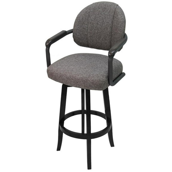 Swivel 30" Bar Stool - M-79 Metal Grey Frame
