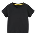 thumbnail image 4 of Cethrio Kids Boys' Shorts Sets, Summer Crew Neck Short Sleeve Cotton Outfit Sets Black Size 7-8 T, 4 of 4