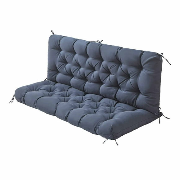 Wweixi Coussin de Balançoire, Coussin de Jardin, Coussin de Chaise Balançoire en Tissu, Robuste et Durable, Convient comme Coussin de Plateau de Balcon Extérieur Bleu Marine 150*100*10 cm