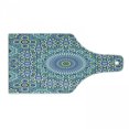 thumbnail image 1 of Orient Cutting Board, Eastern Pattern with Floral Ornamental Motifs, Decorative Tempered Glass Cutting and Serving Board, in 3 Sizes, by Ambesonne, 1 of 2