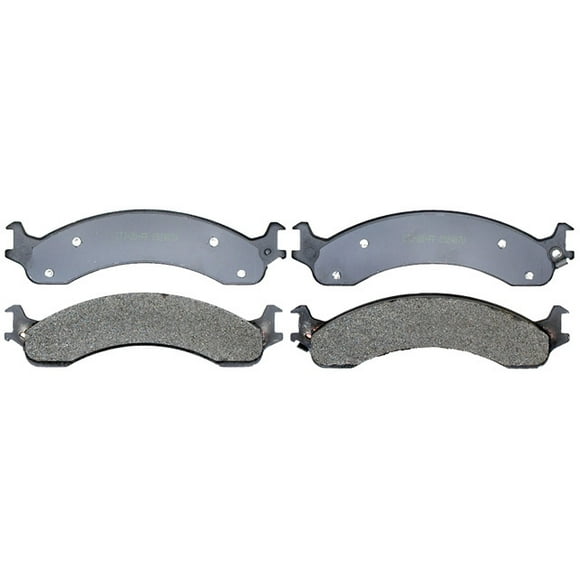Raybestos Brakes SGD821M Brake Pad Service Grade OE Replacement; Semi-Metallic