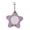 Purple, variant on Korean Popular Photocard Holder Keychain Badge Holders with Keychain Bus Card Pendant Keyring for School,