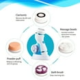 thumbnail image 3 of Facial Cleansing Brush IPX6 Waterproof Heads,Electric Face Spin Brush for Exfoliating,Oil makeup, Pores， Massaging and Deep Cleansing, 3 of 8