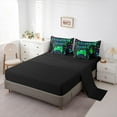 thumbnail image 5 of Castle Fairy Video Game Bedding Comforter Set,Abstract Ombre Gamer Full Bedding Set, 5 of 8