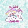 thumbnail image 4 of Inktastic My Mimi Loves Me Unicorn Girls Toddler T-Shirt, 4 of 5