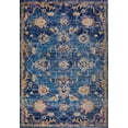 thumbnail image 1 of Ladole Rugs Timeless Collection Tremont Traditional Blue Turkish Beautiful Indoor or Outdoor Area Rug Carpet, 5x8 (5'3" x 7'5" , 160cm x 230cm), 1 of 6