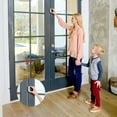 thumbnail image 2 of Cardinal Gates Door Guardian Home Security Door Reinforcement Lock for Inward Swinging Doors - Child Proof Lock Front Door - Extra Lock for Home from Inside - USA Based - Brass, 2 of 5