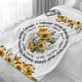 thumbnail image 5 of Yibo Inspirational Gifts for Women Mom Wife Blanket Flannel Soft and Comfortable Anti-static Bed Sofa Blanket, 5 of 7
