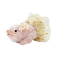 thumbnail image 3 of Cerdo de silicona realista, mini juguete de cerdito para niños y niñas, regalo de San Valentín. con vestido amarillo, 3 of 9