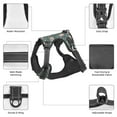 thumbnail image 3 of Vsdgher Hedgehogs and Flowers Pattern Dog Harness,No Pull Pet Harness with Soft Padded Handle,Adjustable Reflective Vest with 2 Buckles,4 Slide Buckles,S-XL Small, 3 of 4