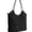 Black, variant on Tote Bag for Women with PU Leather Handles, Casual Shoulder Bag with Zipper Handbag for Travel Work