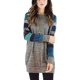 thumbnail image 1 of Camisa de túnica ligera de manga larga casual para mujer Sudadera de empalme Tops Adepaton CJWUS-4584, 1 of 1