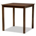 thumbnail image 3 of Bowery Hill Transitional Walnut Brown Finished Wood 5-Piece Pub Set, 3 of 9