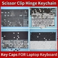 thumbnail image 1 of Replacement Keycap Key Cap CUP Scissor Clip Hinge For ASUS TUF GAMING VivoBook ADOL ExpertBook ZenBook ROG Laptop Keyboard 4 Hinge, 1 of 5