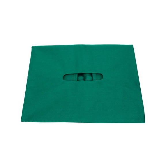 Cloth Fenestrated Drape, 20” x 20” with 4” x ¾" Rectangle, High-Quality Autoclavable Drape, Colorfast and Washable/Reusable