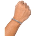 thumbnail image 2 of Shaquille O'Neal Men's Sterling Silver Curb Bracelet, 2 of 5