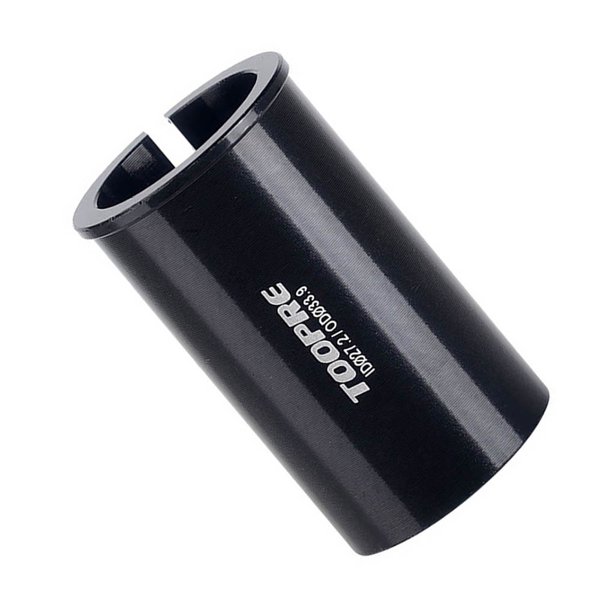 Soidarity Tija de sillín de bicicleta, funda de tubo de cuña, adaptador convertidor de tubo de sillín de bicicleta de aluminio, reductor de tija de Ciclismo 27.2 a 33.9 Soidarity OD001079-08