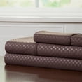 thumbnail image 1 of Lavish Home 66-90-TXL-CHO Microfiber Sheets, Twin XL, Chocolate, 1 of 1