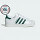 thumbnail image 1 of Adi-das Originals Superstar II JQ4730 Cloud White/Collegiate Green/Core Black Men, 1 of 6