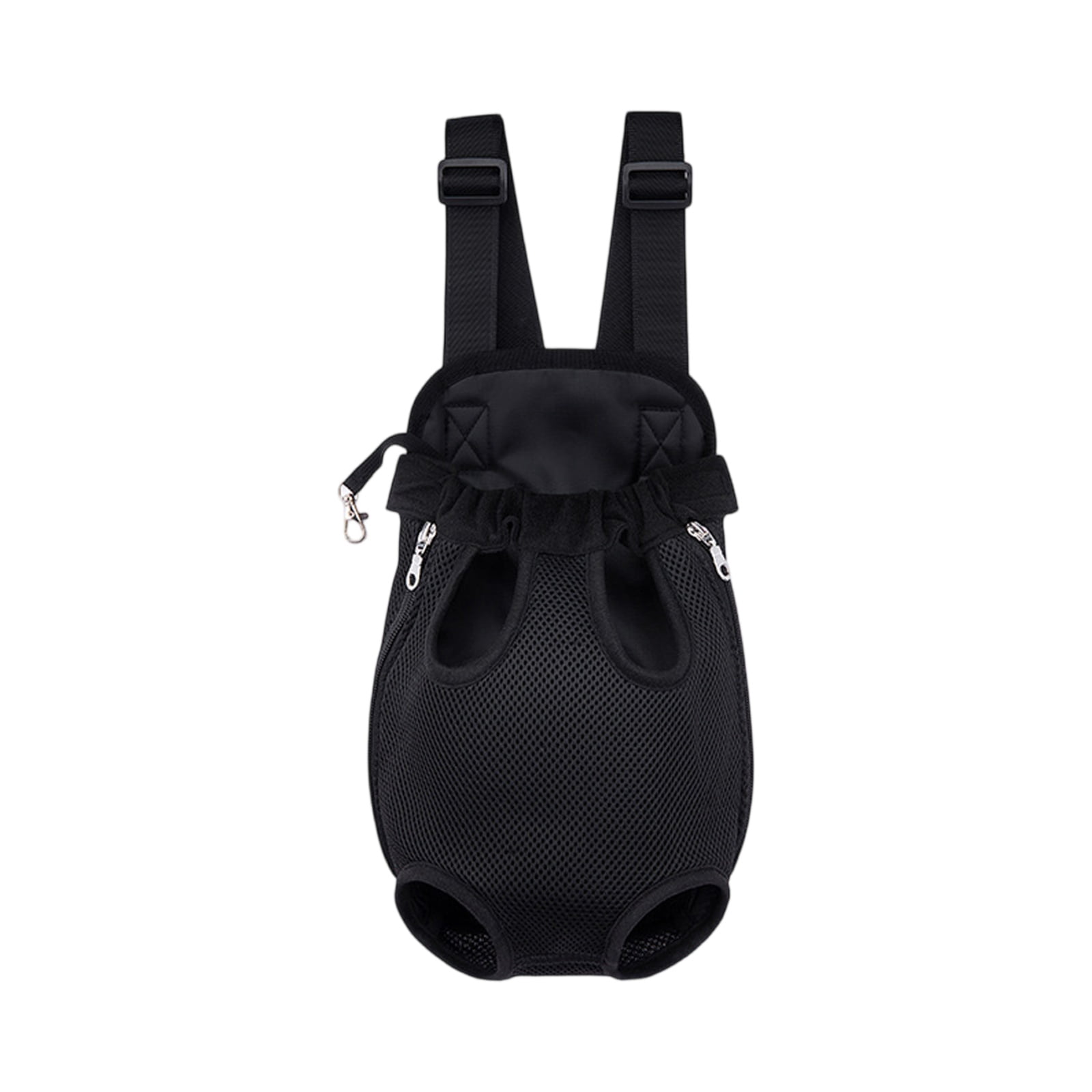 Dog Backpack Carrier/Cat Carrier,Adjustable Pet Front Carriers Travel Bag for Puppy Medium Dogs,Legs Out,Soft Ventilated Doggie Chest Carry Backpacks for Hiking/Camping(XL,Black)