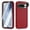 Red, variant on Dteck for Google Pixel 9 Case with Screen Protector + Camera Lens Protector, Heavy Duty Drop Protection Full Body Rugged Shockproof Military Protective Tough Durable Cell Phone Cover,Black